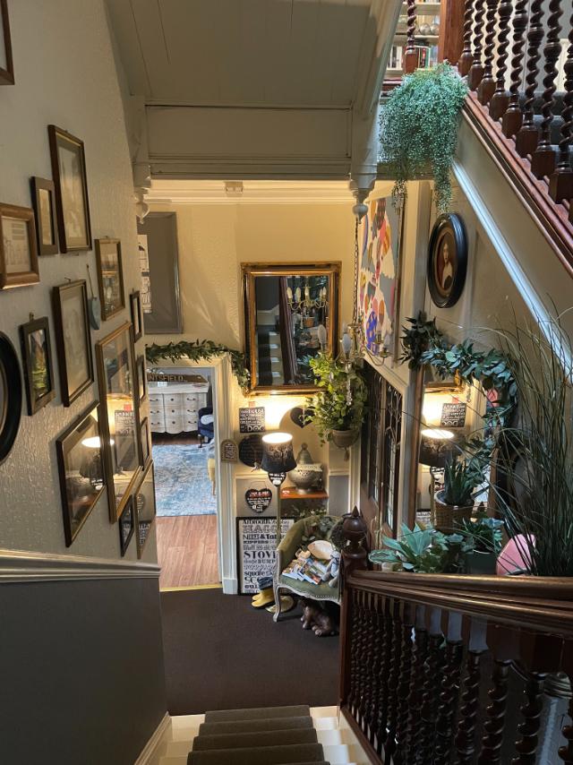 Staircase at Albyn Townhouse, Edinburgh