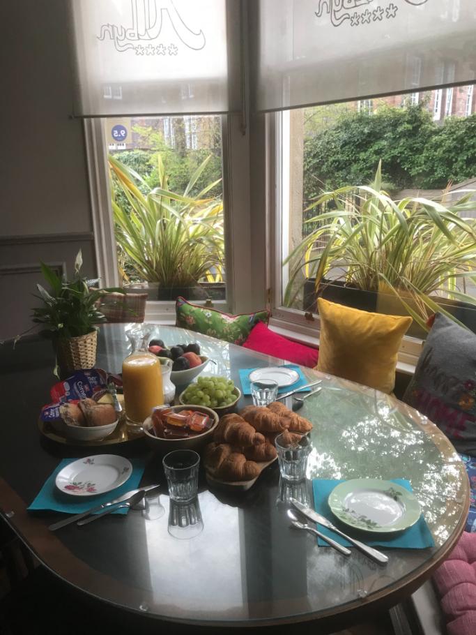 Breakfast at Albyn Townhouse, Edinburgh