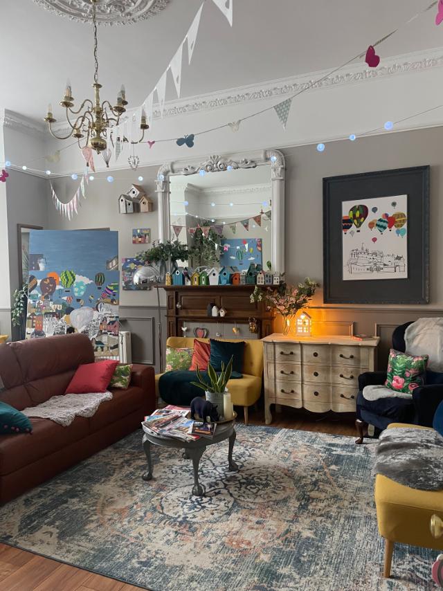 Lounge at Albyn Townhouse, Edinburgh
