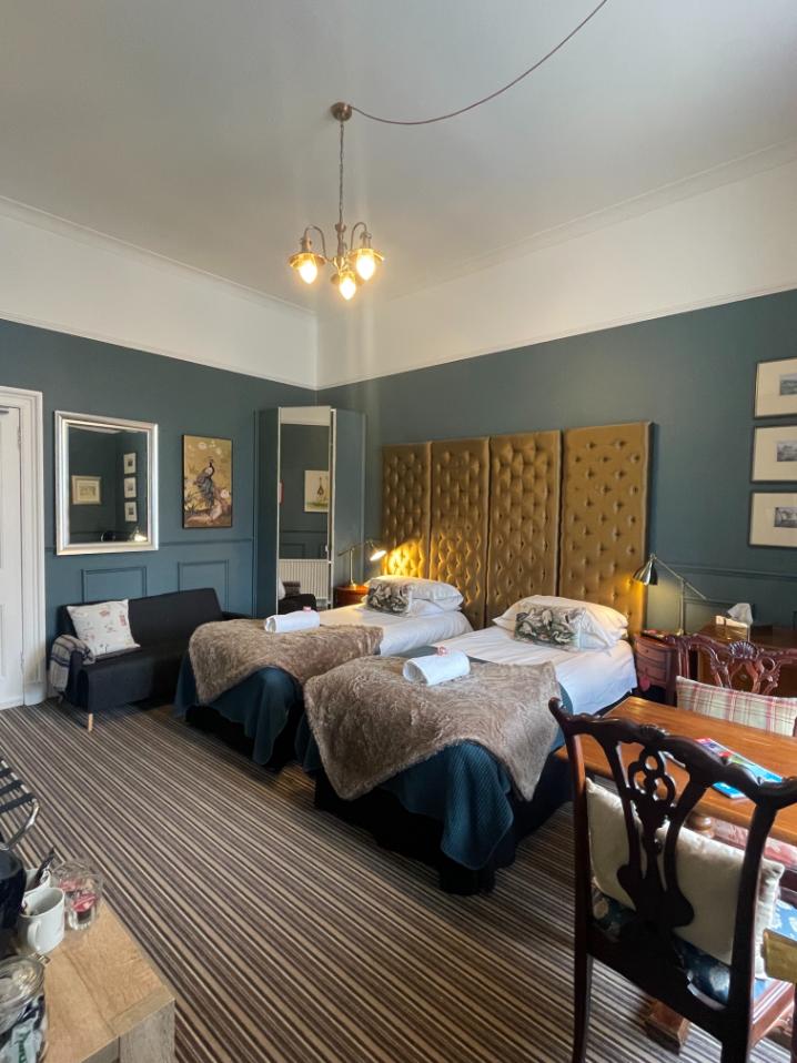 Double King or Twin room 5, Albyn Townhouse, Edinburgh