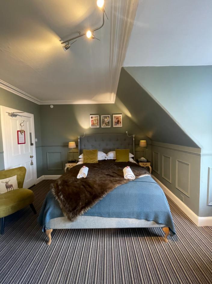 Superior King room 7 Albyn Townhouse, Edinburgh